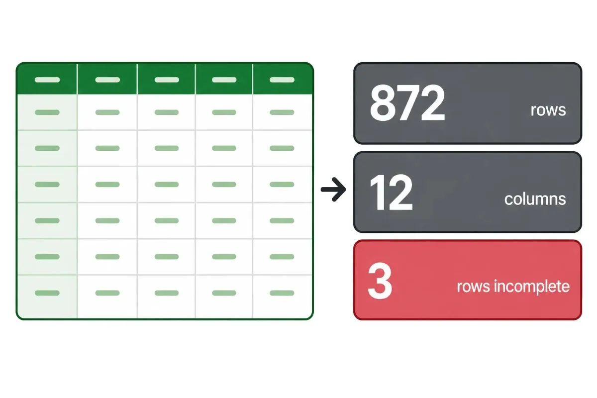 How to analyze a CSV dataset thumbnail