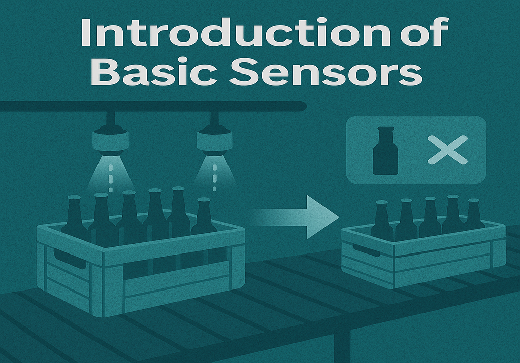 introduction of basic sensors in beer packaging